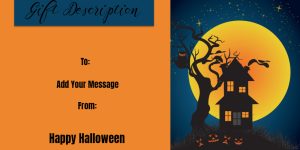 Spooky Night Halloween Gift Certificate