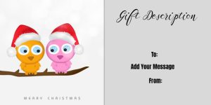 Adorable Holiday Cheer Gift Certificate