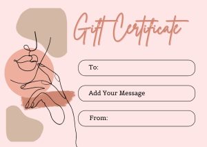 Elegant Touch Gift Certificate