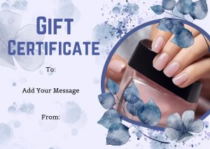 Serenity Spa Gift Certificate